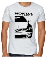 Camiseta adulto ou infantil Honda civic geração 8 - Foto 4