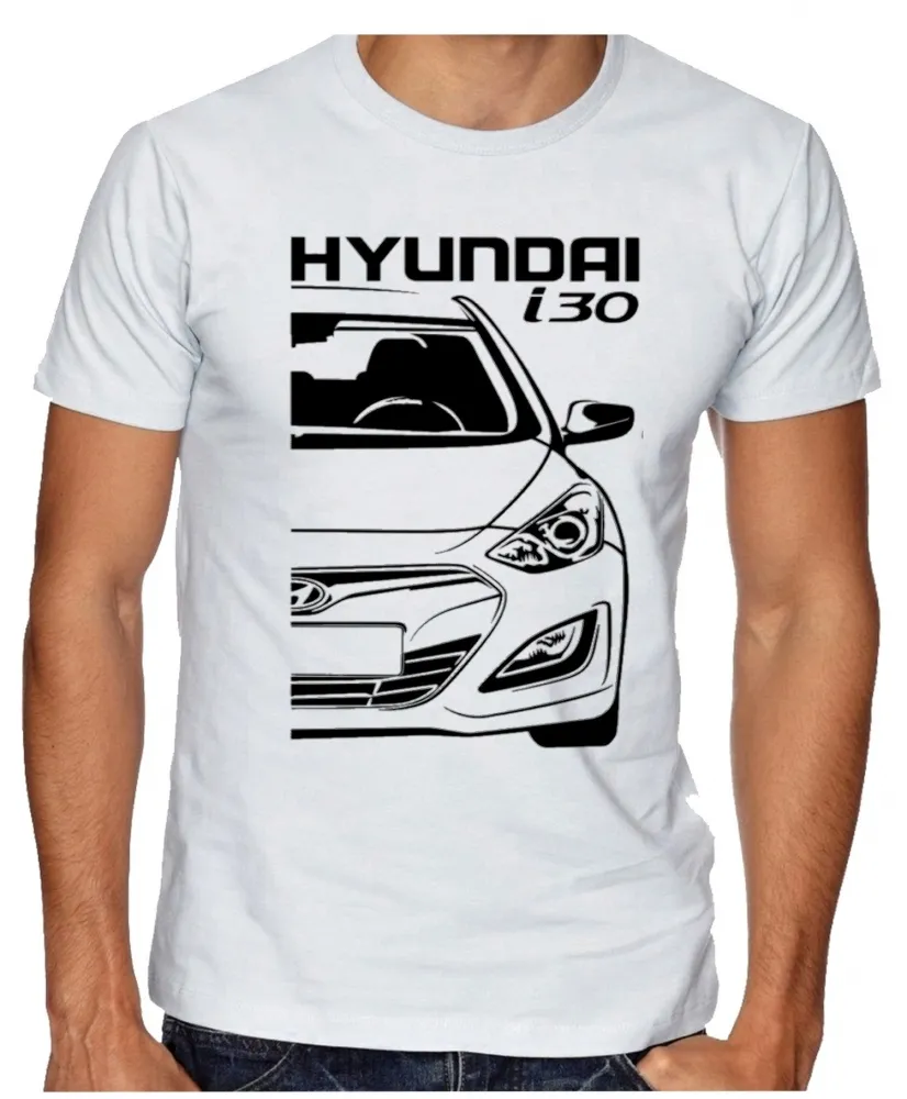 Camiseta adulto ou infantil Hyundai I30 modelo 2012 top Imagem