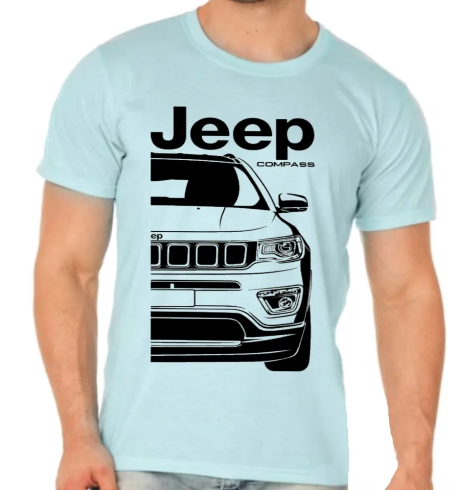 Camiseta adulto ou infantil jeep compass