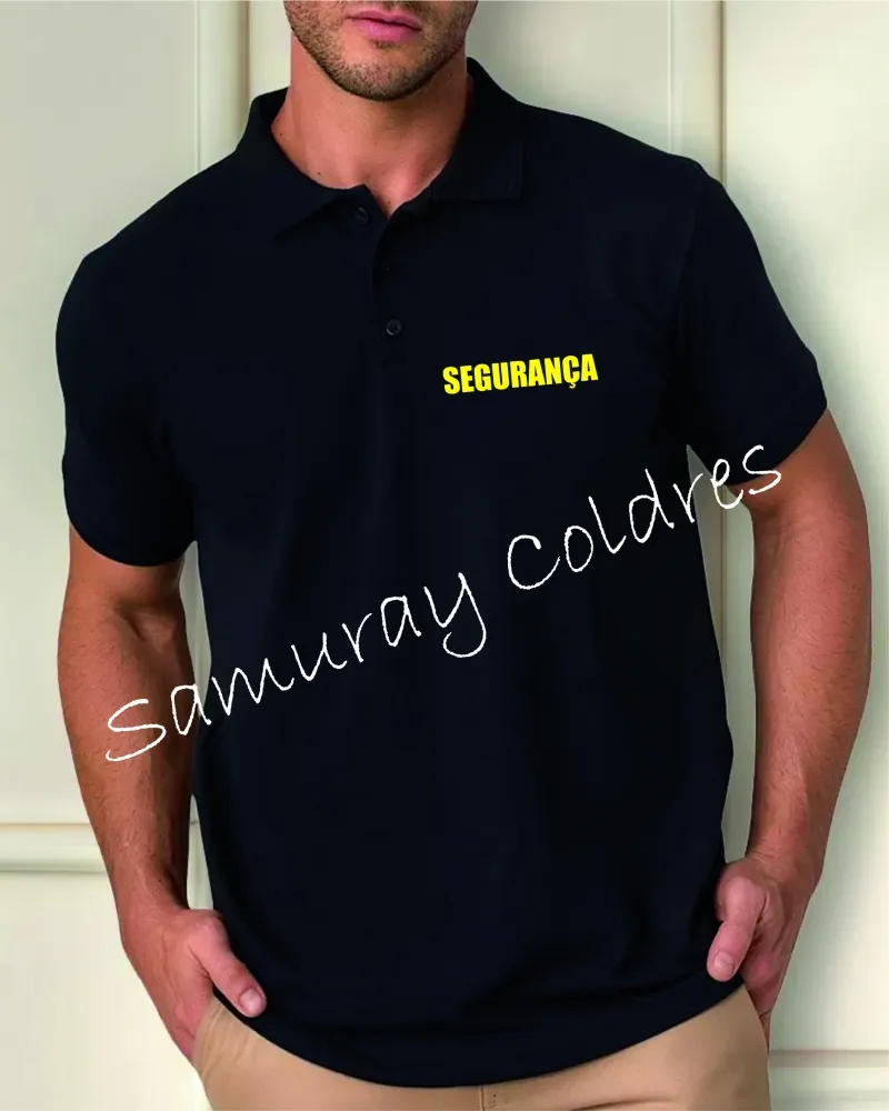 Camiseta Piquet Gola Polo Segurança Imagem