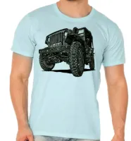 Camiseta adulto ou infantil Jeep Willys off road jipeiro estilo vida - Foto 5