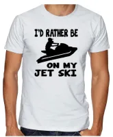 Camiseta adulto ou infantil Jet ski moto agua praia ferias - Foto 2