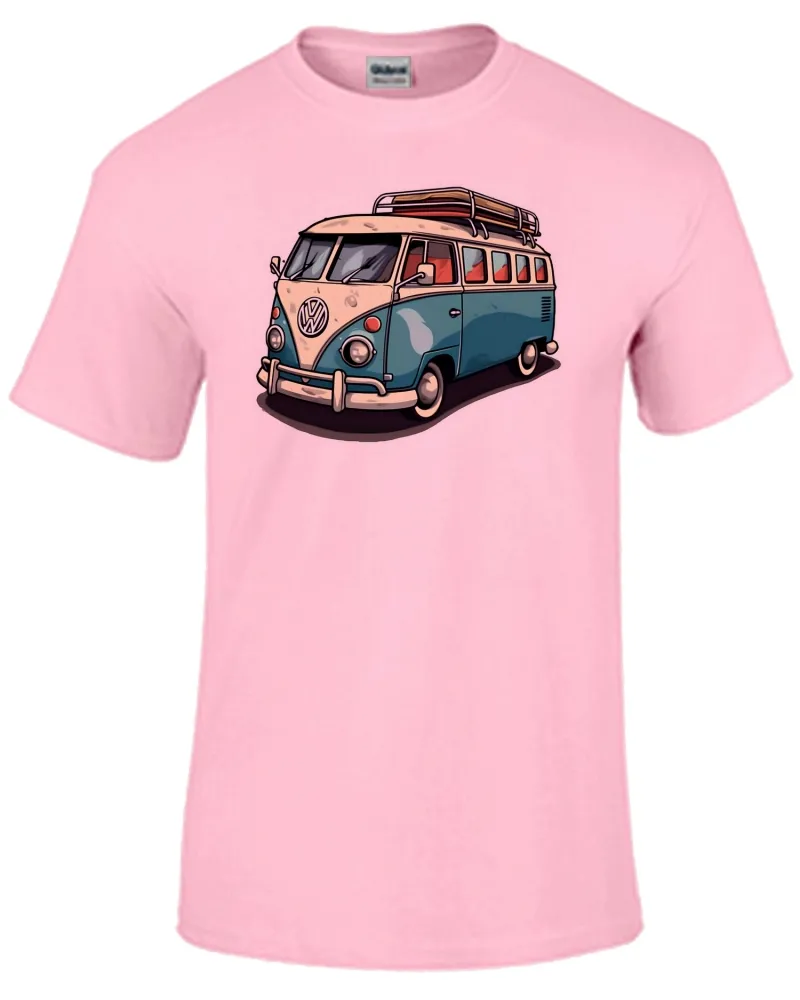 Camiseta adulto ou infantil Kombi carro antigo classico Imagem