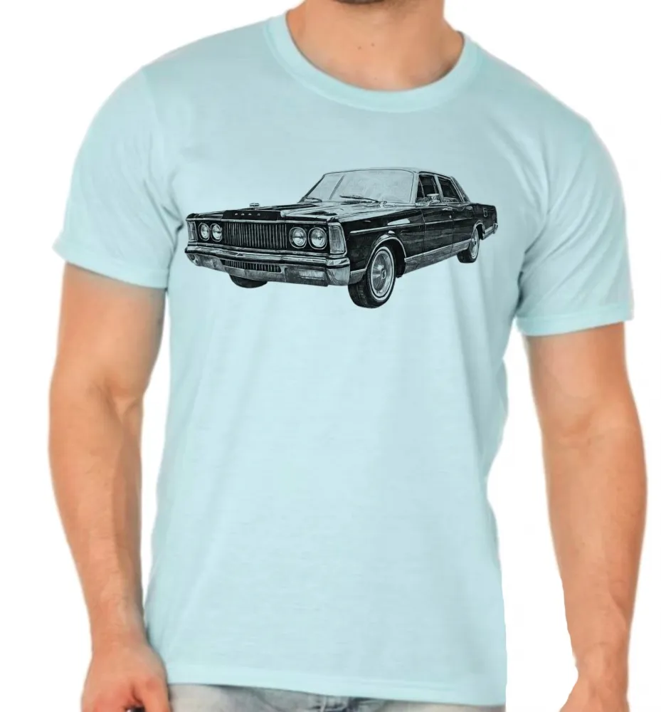 Camiseta adulto ou infantil landau Galaxie carro antigo