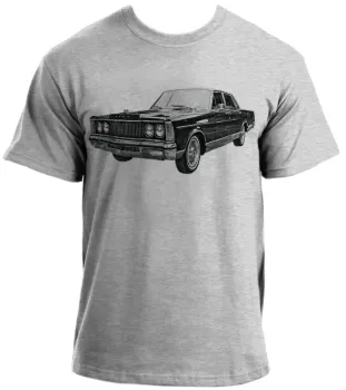Camiseta adulto ou infantil landau Galaxie carro antigo - Foto 2