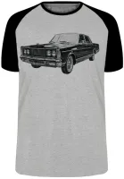 Camiseta adulto ou infantil landau Galaxie carro antigo - Foto 3