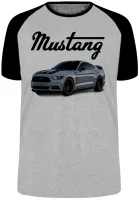 Camiseta adulto ou infantil Mustang carro muscle car - Foto 3