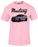 Camiseta adulto ou infantil Mustang carro muscle car - Foto 4