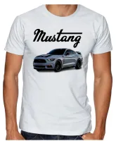 Camiseta adulto ou infantil Mustang carro muscle car - Foto 5