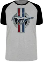 Camiseta adulto ou infantil Mustang cavalo crioulo gaucho - Foto 3