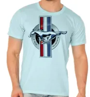 Camiseta adulto ou infantil Mustang cavalo crioulo gaucho - Foto 5