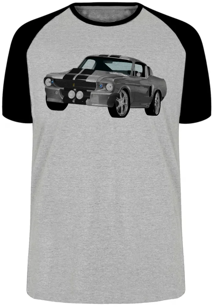 Camiseta adulto ou infantil Mustang Maverick carro antigo Imagem