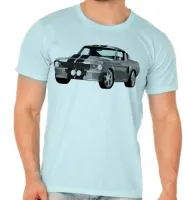 Camiseta adulto ou infantil Mustang Maverick carro antigo - Foto 5