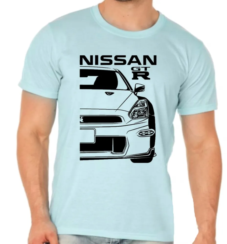 Camiseta adulto ou infantil Nissan GT R drift velozes furiosos Imagem