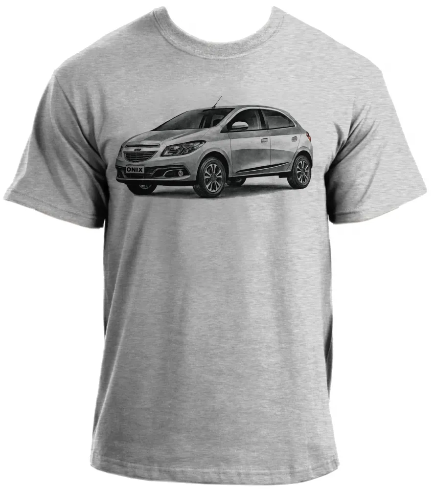 Camiseta adulto ou infantil Onix antigo chevrolet bom Imagem