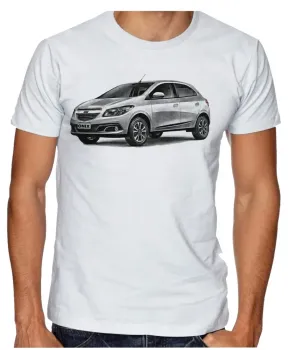 Camiseta adulto ou infantil Onix antigo chevrolet bom - Foto 2