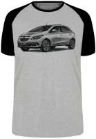 Camiseta adulto ou infantil Onix antigo chevrolet bom - Foto 3