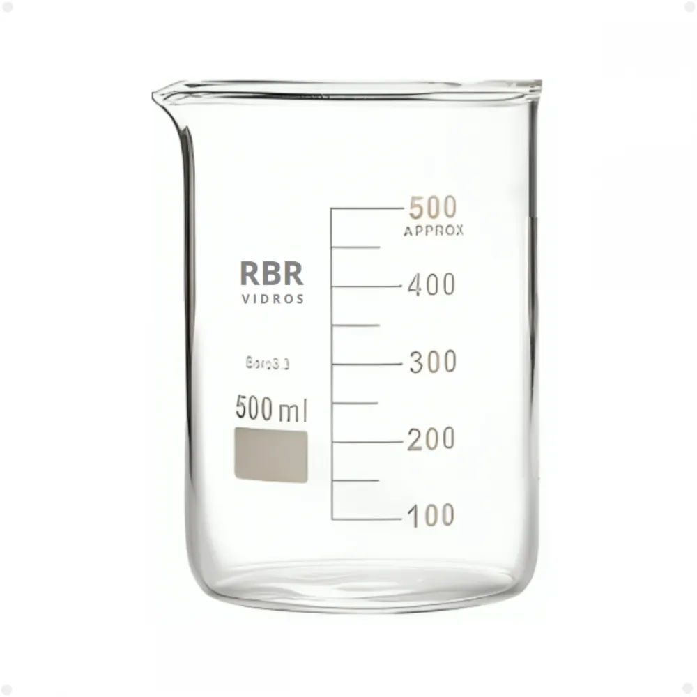 BEQUER DE VIDRO FORMA BAIXA 150ML  Imagem