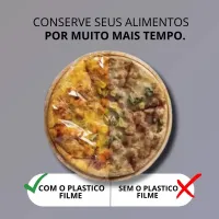 Cortador Plastico Filme e folha de alumínio Cozinha Alimento Embalagem Produto Manual - Foto 9