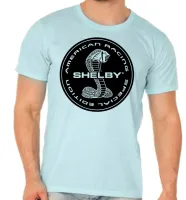 Camiseta adulto ou infantil Shelby cobra Mustang racing - Foto 2