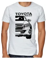 Camiseta adulto ou infantil Toyota Hilux melhor camionete - Foto 3