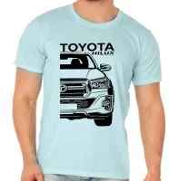 Camiseta adulto ou infantil Toyota Hilux melhor camionete - Foto 5
