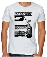 Camiseta adulto ou infantil Volkswagen Amarok camionete - Foto 2
