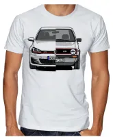 Camiseta adulto ou infantil Volkswagen golf gti antigo e novo - Foto 2