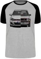 Camiseta adulto ou infantil Volkswagen golf gti antigo e novo - Foto 4
