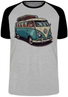 Camiseta adulto ou infantil Volkswagen Kombi corujinha - Foto 4