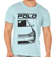 Camiseta adulto ou infantil Volkswagen Polo GTI carro - Foto 2