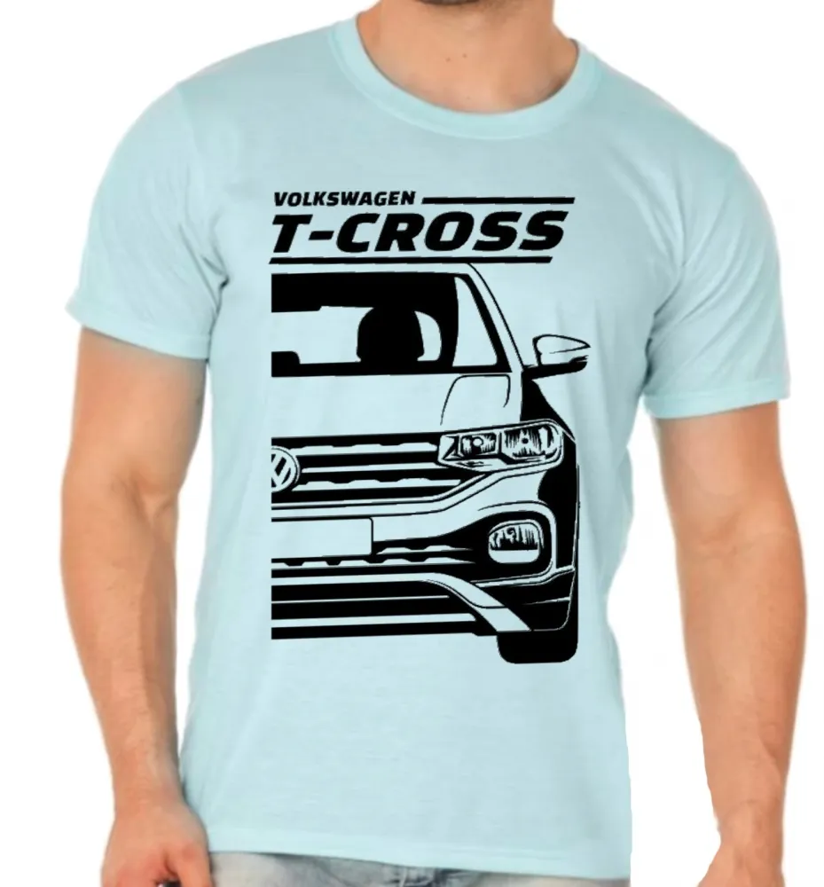 Camiseta adulto ou infantil Volkswagen T-cross camionete