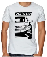 Camiseta adulto ou infantil Volkswagen T-cross camionete - Foto 2