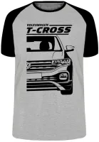 Camiseta adulto ou infantil Volkswagen T-cross camionete - Foto 4