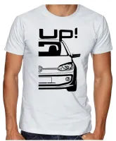 Camiseta adulto ou infantil Volkswagen UP carro - Foto 2