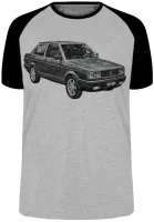 Camiseta adulto ou infantil Volkswagen Voyage quadrado - Foto 4