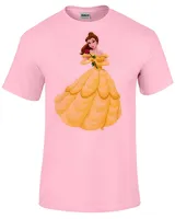 Camiseta adulto ou infantil Bela ea fera princesa Disney - Foto 5