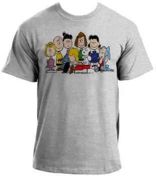 Camiseta adulto ou infantil Charlie brow snoopy turma - Foto 2