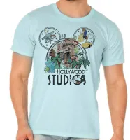 Camiseta adulto ou infantil Disney park hollywood - Foto 5