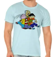 Camiseta adulto ou infantil Du Dudu e Edu desenho antigo - Foto 2