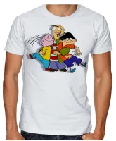 Camiseta adulto ou infantil Du Dudu e Edu desenho antigo - Foto 3