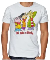 Camiseta adulto ou infantil Du Dudu e Edu desenho engraçado - Foto 2
