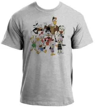 Camiseta adulto ou infantil Duck Tales Caçadores Aventuras tio patinhas - Foto 2