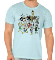 Camiseta adulto ou infantil Duck Tales Caçadores Aventuras tio patinhas - Foto 5