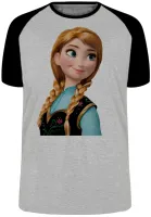 Camiseta adulto ou infantil Frozen Anna irmã da Elsa - Foto 4