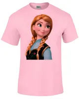 Camiseta adulto ou infantil Frozen Anna irmã da Elsa - Foto 5