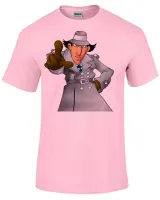 Camiseta adulto ou infantil inspetor bugiganga desenho antigo - Foto 4