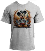 Camiseta adulto ou infantil Mickey mouse chapeu - Foto 2