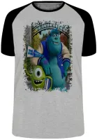 Camiseta adulto ou infantil Monstros sa monstros desenho - Foto 4