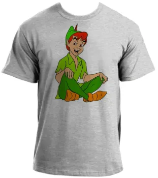Camiseta adulto ou infantil Peter pan amigo sininho - Foto 2